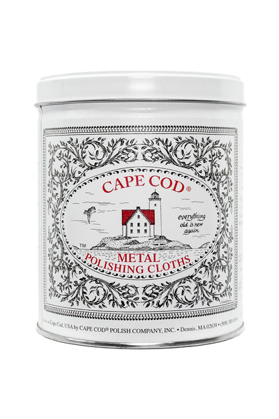 Cape Cod Metal Polishing Cloth Tin Kit