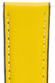 yellow watch strap (stitching)