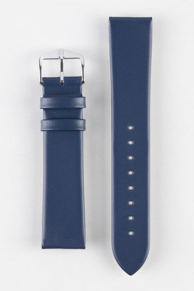 hirsch blue leather strap 