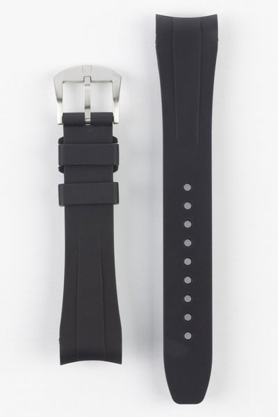 curved end watch strap